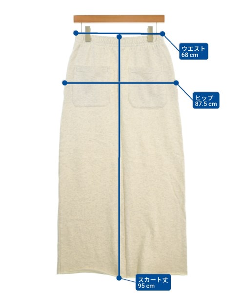 JOURNAL STANDARD relume（ジャーナルスタンダードレリューム）ロング・マキシ丈スカート ベージュ サイズ:F レディース/2200669790160