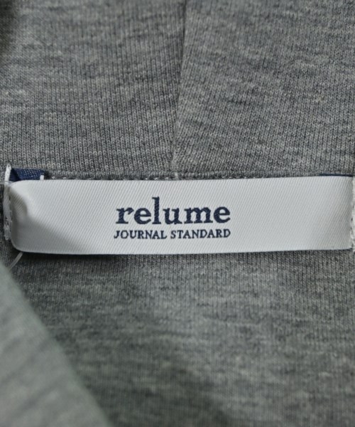 JOURNAL STANDARD relume（ジャーナルスタンダードレリューム）パーカー グレー サイズ:F レディース/2200665595035