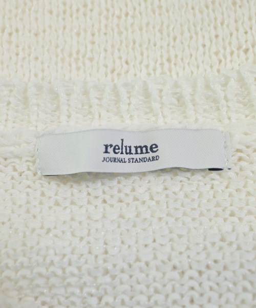 JOURNAL STANDARD relume（ジャーナルスタンダードレリューム）ニット・セーター 白 サイズ:F レディース/2200671518042