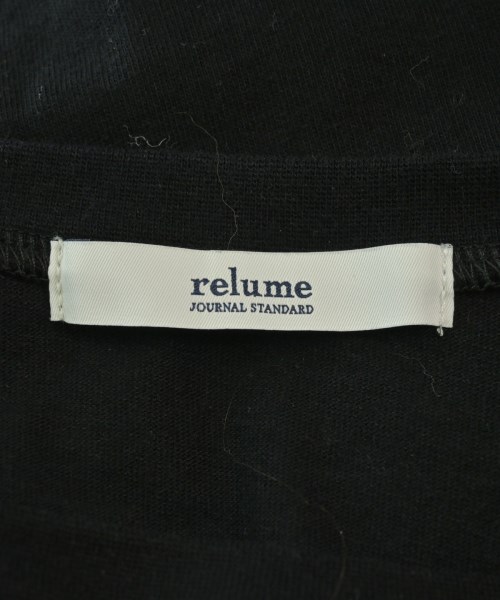 JOURNAL STANDARD relume（ジャーナルスタンダードレリューム）Tシャツ・カットソー 黒 サイズ:F レディース/2200671574031