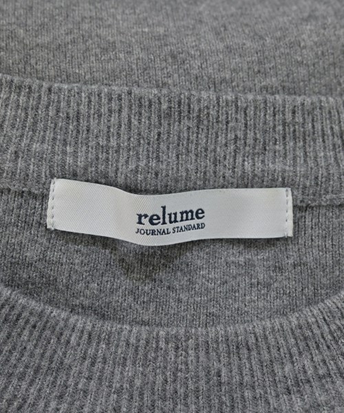 JOURNAL STANDARD relume（ジャーナルスタンダードレリューム）ニット・セーター グレー サイズ:F レディース/2200668096041