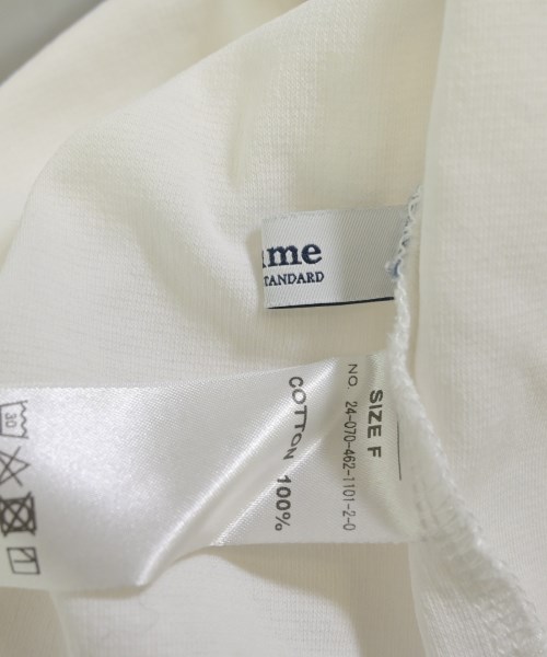 JOURNAL STANDARD relume（ジャーナルスタンダードレリューム）Tシャツ・カットソー 白 サイズ:F レディース/2200668183055