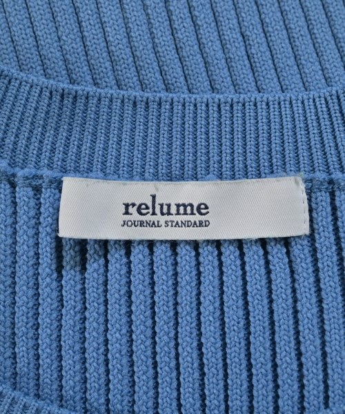 JOURNAL STANDARD relume（ジャーナルスタンダードレリューム）ニット・セーター 青 サイズ:F レディース/2200668479042