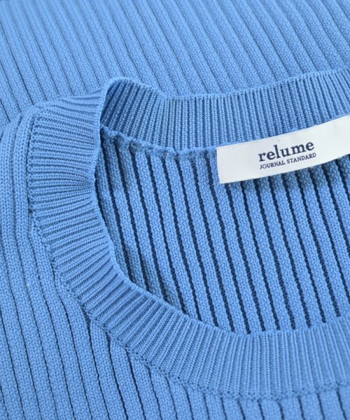 JOURNAL STANDARD relume（ジャーナルスタンダードレリューム）ニット・セーター 青 サイズ:F レディース/2200668479042
