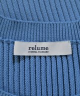 JOURNAL STANDARD relume（ジャーナルスタンダードレリューム）ニット・セーター 青 サイズ:F レディース/2200668479042
