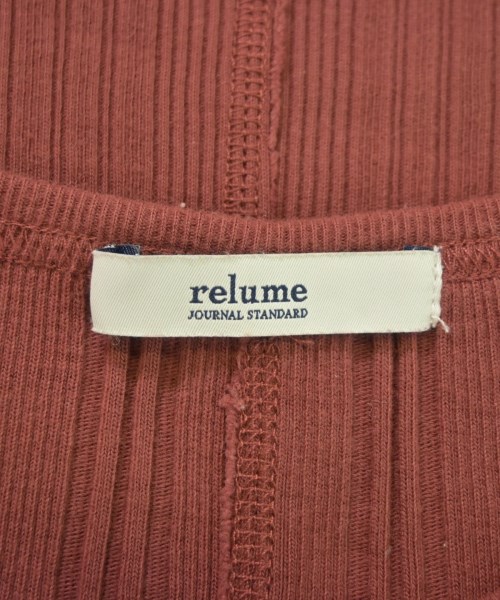 JOURNAL STANDARD relume（ジャーナルスタンダードレリューム）Tシャツ・カットソー 赤 サイズ:F レディース/2200668815062