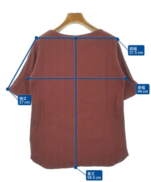 JOURNAL STANDARD relume（ジャーナルスタンダードレリューム）Tシャツ・カットソー 赤 サイズ:F レディース/2200668815062