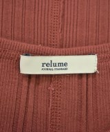 JOURNAL STANDARD relume（ジャーナルスタンダードレリューム）Tシャツ・カットソー 赤 サイズ:F レディース/2200668815062