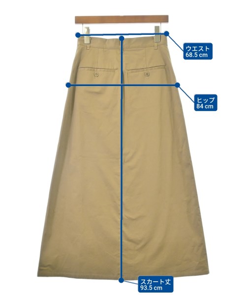 JOURNAL STANDARD relume（ジャーナルスタンダードレリューム）ロング・マキシ丈スカート ベージュ サイズ:38(M位) レディース/2200670305070