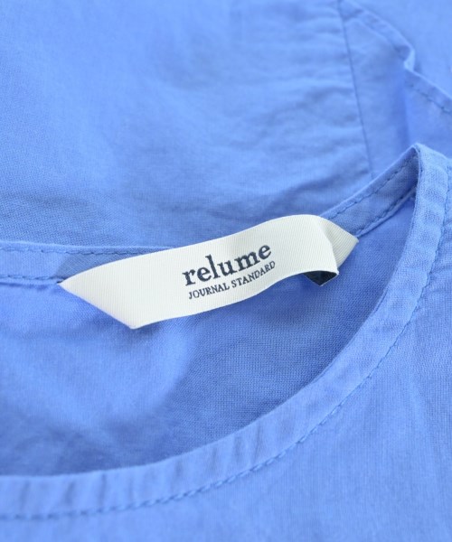 JOURNAL STANDARD relume（ジャーナルスタンダードレリューム）ブラウス 青 サイズ:F レディース/2200725582098
