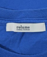 JOURNAL STANDARD relume（ジャーナルスタンダードレリューム）Tシャツ・カットソー 青 サイズ:F レディース/2200723871125