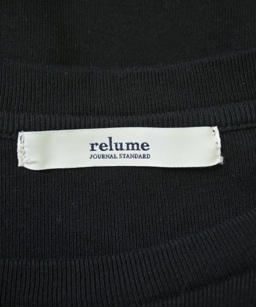 JOURNAL STANDARD relume（ジャーナルスタンダードレリューム）Tシャツ・カットソー 黒 サイズ:F レディース/2200729267236