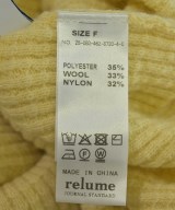 JOURNAL STANDARD relume（ジャーナルスタンダードレリューム）ニット・セーター 黄 サイズ:F レディース/2200724242047