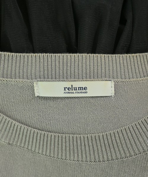 JOURNAL STANDARD relume（ジャーナルスタンダードレリューム）ワンピース グレー サイズ:F レディース/2200727142016