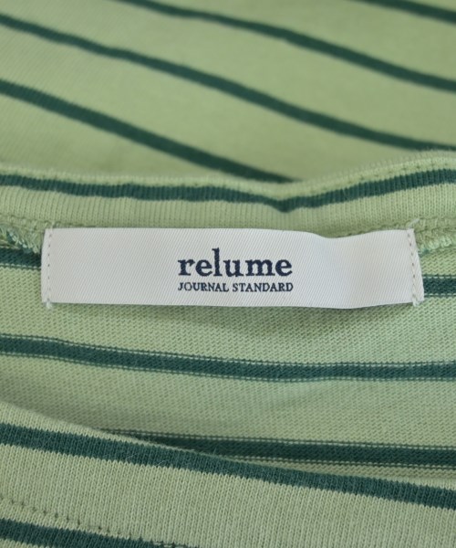 JOURNAL STANDARD relume（ジャーナルスタンダードレリューム）Tシャツ・カットソー 緑 サイズ:F レディース/2200731753048