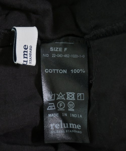JOURNAL STANDARD relume（ジャーナルスタンダードレリューム）ワンピース 黒 サイズ:F レディース/2200725552039