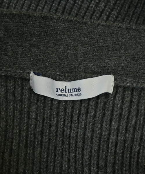 JOURNAL STANDARD relume（ジャーナルスタンダードレリューム）カーディガン グレー サイズ:F レディース/2200726004162
