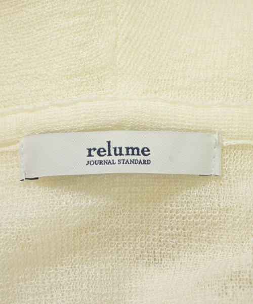 JOURNAL STANDARD relume（ジャーナルスタンダードレリューム）カーディガン 白 サイズ:F レディース/2200726088025