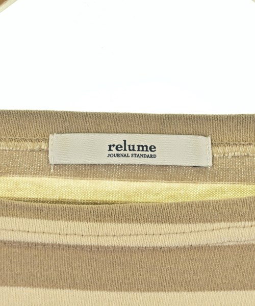 JOURNAL STANDARD relume（ジャーナルスタンダードレリューム）Tシャツ・カットソー ベージュ サイズ:M レディース/2200732542023