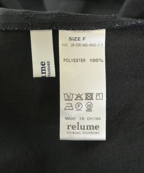 JOURNAL STANDARD relume（ジャーナルスタンダードレリューム）その他 黒 サイズ:F/38(M位) レディース/2200728352094