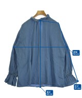 JOURNAL STANDARD relume（ジャーナルスタンダードレリューム）カジュアルシャツ 青 サイズ:F レディース/2200730456070