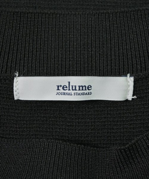 JOURNAL STANDARD relume（ジャーナルスタンダードレリューム）ニット・セーター 黒 サイズ:F レディース/2200733164576