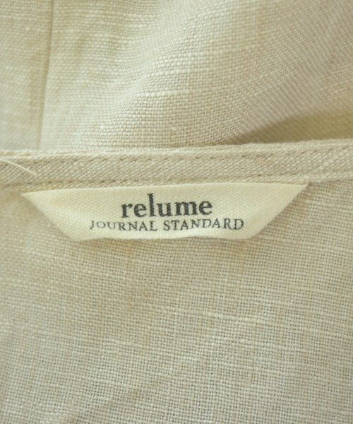 JOURNAL STANDARD relume（ジャーナルスタンダードレリューム）ブラウス ベージュ サイズ:F レディース/2200729766012