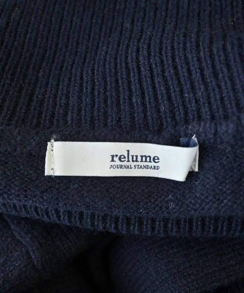 JOURNAL STANDARD relume（ジャーナルスタンダードレリューム）ニット・セーター 紺 サイズ:F レディース/2200718407094