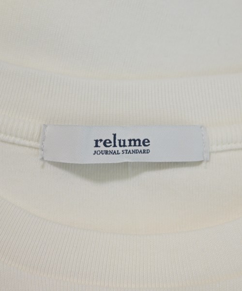 JOURNAL STANDARD relume（ジャーナルスタンダードレリューム）Tシャツ・カットソー 白 サイズ:F レディース/2200730338130
