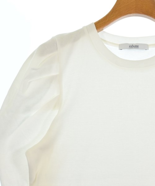 JOURNAL STANDARD relume（ジャーナルスタンダードレリューム）Tシャツ・カットソー 白 サイズ:F レディース/2200730338130