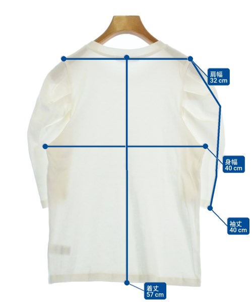 JOURNAL STANDARD relume（ジャーナルスタンダードレリューム）Tシャツ・カットソー 白 サイズ:F レディース/2200730338130