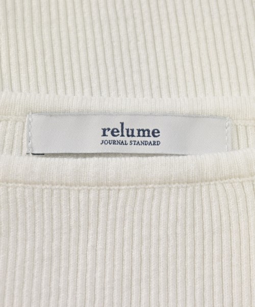 JOURNAL STANDARD relume（ジャーナルスタンダードレリューム）ベスト/ノースリーブ 白 サイズ:F レディース/2200725480066