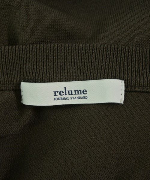 JOURNAL STANDARD relume（ジャーナルスタンダードレリューム）ニット・セーター 茶 サイズ:F レディース/2200729234108