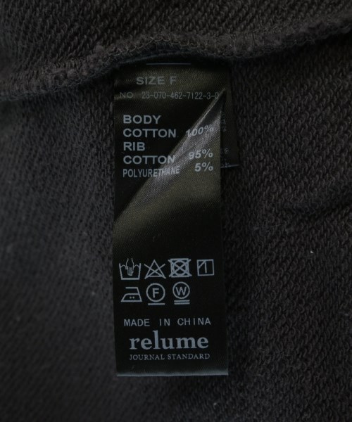 JOURNAL STANDARD relume（ジャーナルスタンダードレリューム）スウェット グレー サイズ:F レディース/2200736272070