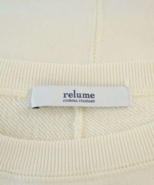 JOURNAL STANDARD relume（ジャーナルスタンダードレリューム）スウェット 白 サイズ:F レディース/2200736272131