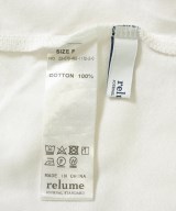 JOURNAL STANDARD relume（ジャーナルスタンダードレリューム）Tシャツ・カットソー 白 サイズ:F レディース/2200706190083