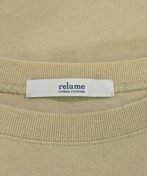 JOURNAL STANDARD relume（ジャーナルスタンダードレリューム）Tシャツ・カットソー ベージュ サイズ:F レディース/2200713391350
