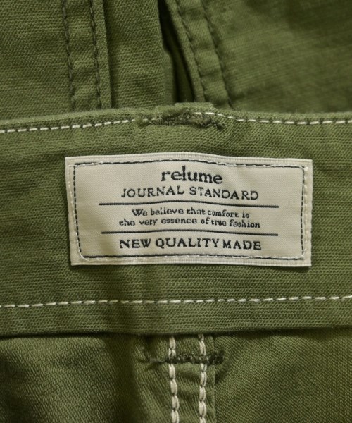 JOURNAL STANDARD relume（ジャーナルスタンダードレリューム）カーゴパンツ カーキ サイズ:34(XS位) レディース/2200720489095