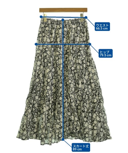 JOURNAL STANDARD relume（ジャーナルスタンダードレリューム）ロング・マキシ丈スカート グレー サイズ:F レディース/2200720757064