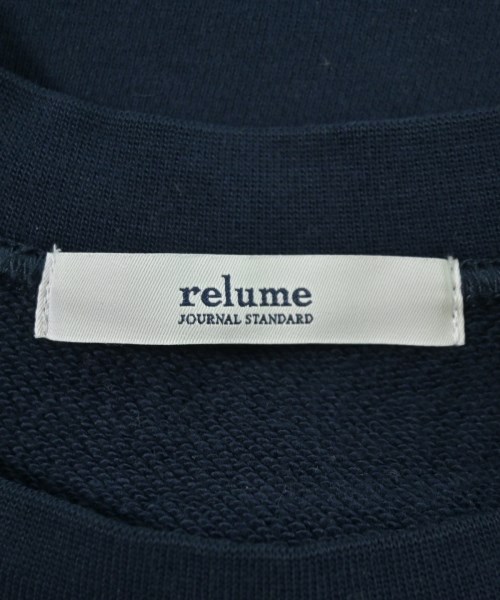 JOURNAL STANDARD relume（ジャーナルスタンダードレリューム）スウェット 紺 サイズ:F レディース/2200720863055
