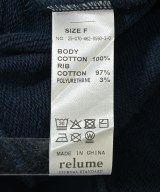 JOURNAL STANDARD relume（ジャーナルスタンダードレリューム）スウェット 紺 サイズ:F レディース/2200720863055