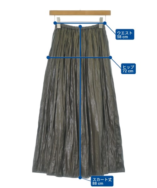JOURNAL STANDARD relume（ジャーナルスタンダードレリューム）ロング・マキシ丈スカート 茶 サイズ:F レディース/2200714705040