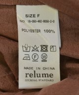 JOURNAL STANDARD relume（ジャーナルスタンダードレリューム）シャツワンピース 茶 サイズ:F レディース/2200714705064