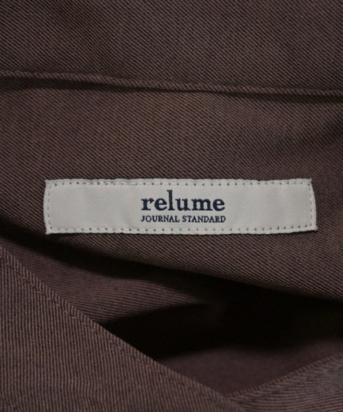 JOURNAL STANDARD relume（ジャーナルスタンダードレリューム）シャツワンピース 紫 サイズ:F レディース/2200714705088