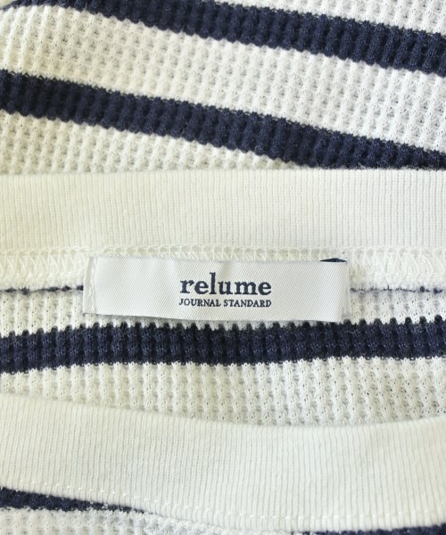 JOURNAL STANDARD relume（ジャーナルスタンダードレリューム）Tシャツ・カットソー 白 サイズ:F レディース/2200714121208