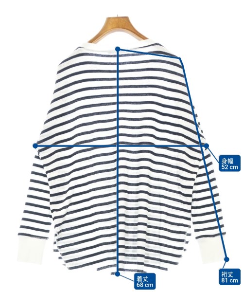 JOURNAL STANDARD relume（ジャーナルスタンダードレリューム）Tシャツ・カットソー 白 サイズ:F レディース/2200714121208