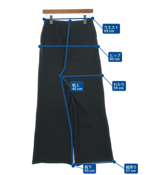JOURNAL STANDARD relume（ジャーナルスタンダードレリューム）スウェットパンツ 黒 サイズ:F レディース/2200718168117