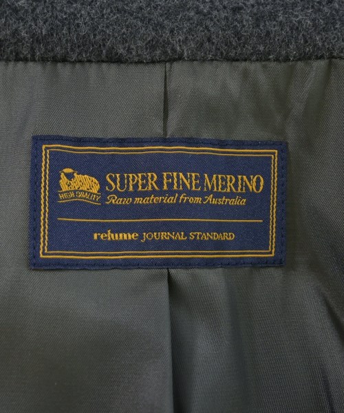 JOURNAL STANDARD relume（ジャーナルスタンダードレリューム）ピーコート グレー サイズ:36(S位) レディース/2200718746018