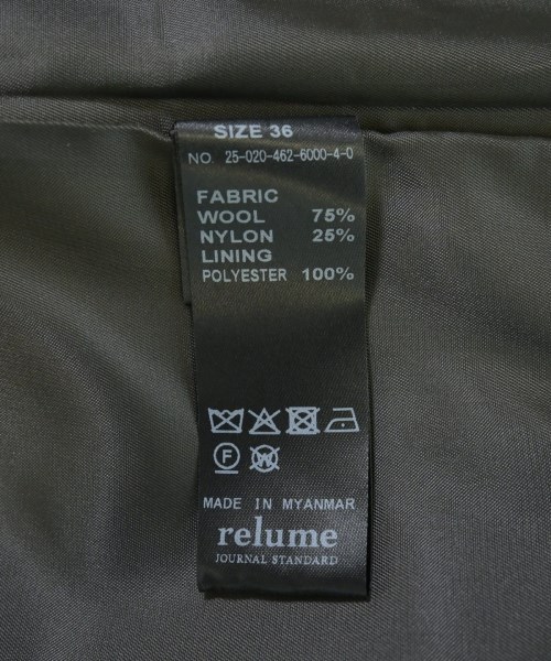 JOURNAL STANDARD relume（ジャーナルスタンダードレリューム）ピーコート グレー サイズ:36(S位) レディース/2200718746018