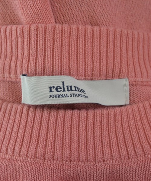 JOURNAL STANDARD relume（ジャーナルスタンダードレリューム）ニット・セーター ピンク サイズ:F レディース/2200716627258